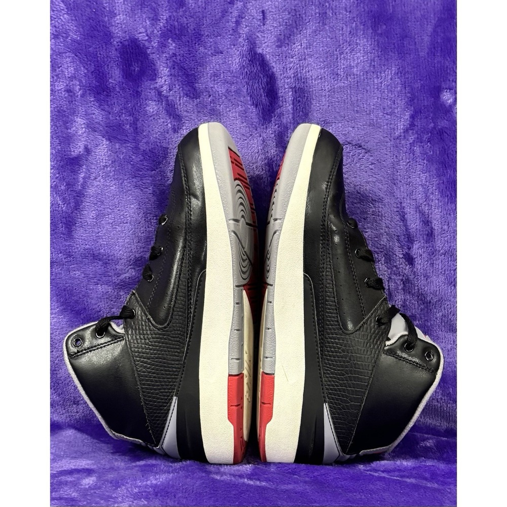Nike Air Jordan 2 Retro Black Cement Size 3y / 4.5 Womens (DR8884-001) - Picture 5 of 7